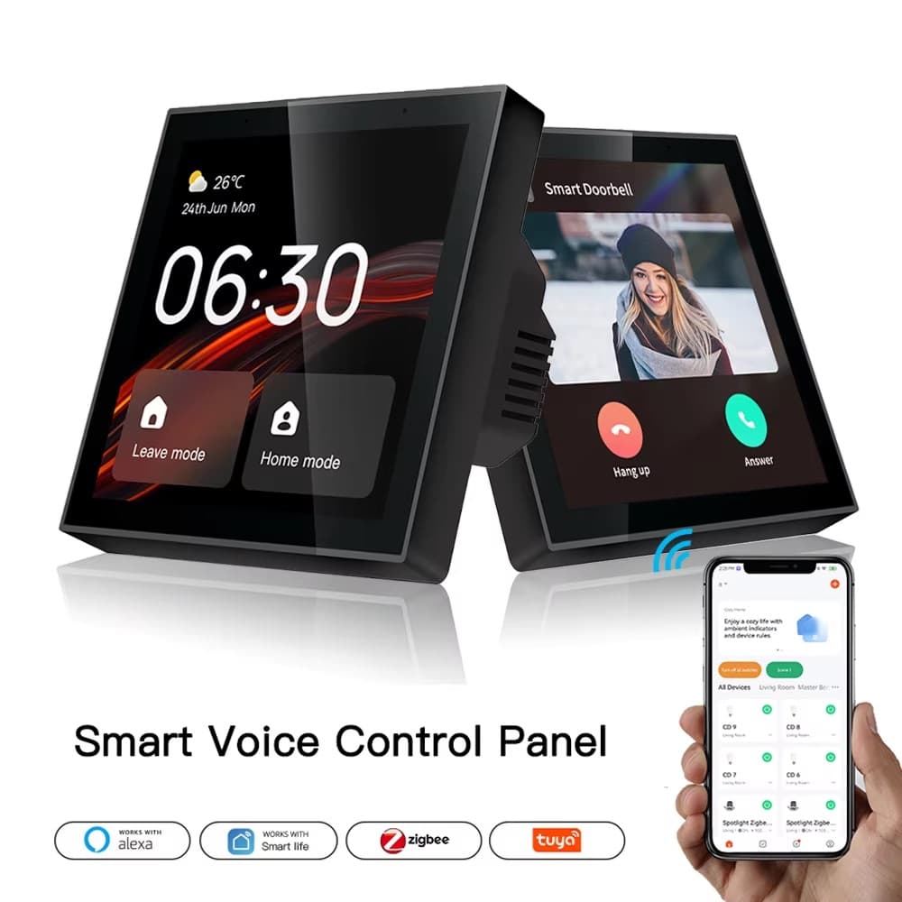 4inch smart control panels - zigbee/wifi/sigmesh connections